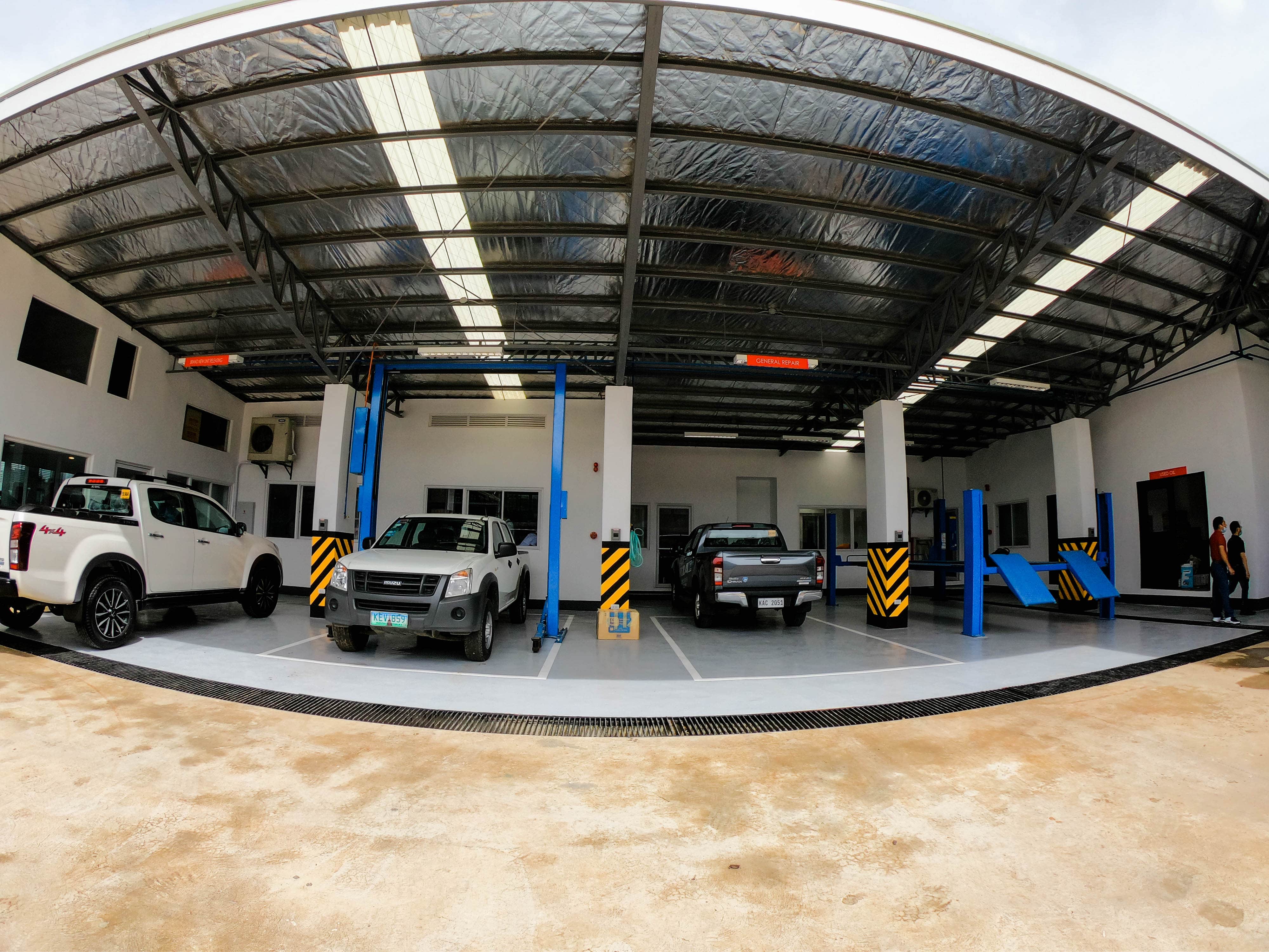 isuzu service area