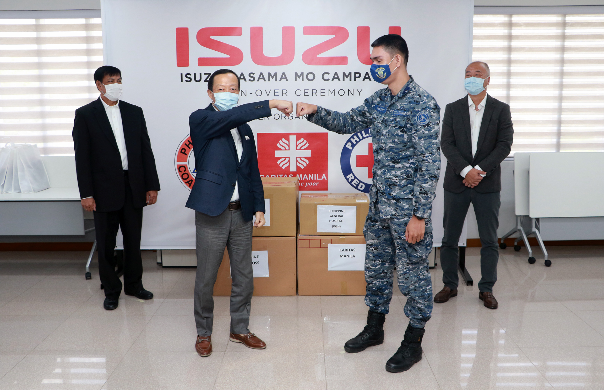 Isuzu donate event