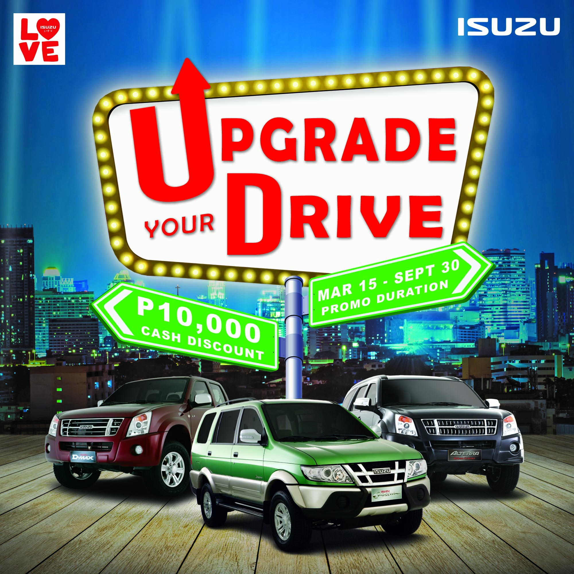 Isuzu promo event