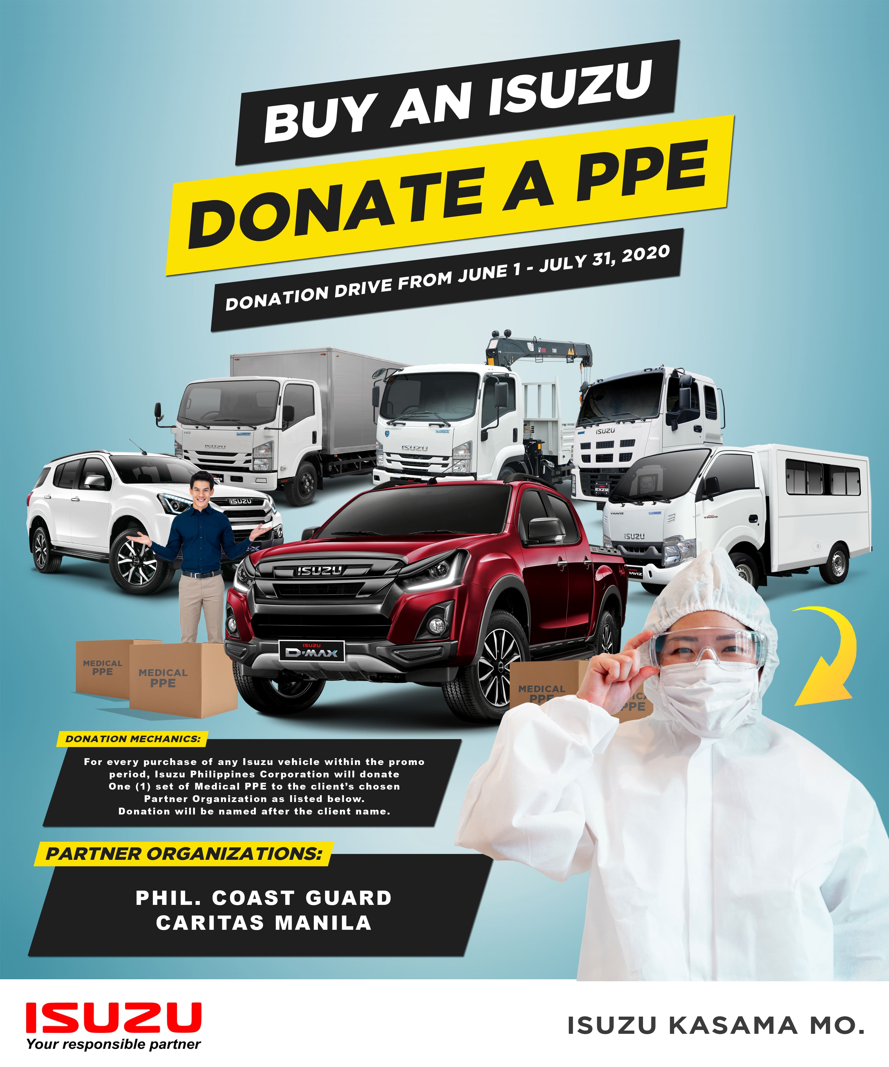 Isuzu banner