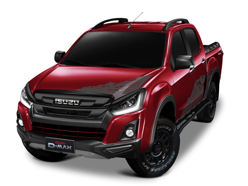 Isuzu d-max red