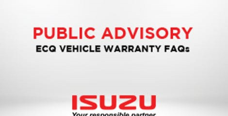 ISUZU PHILIPPINES CORPORATION ECQ Vehicle Warranty Extension FAQ thumbnail
