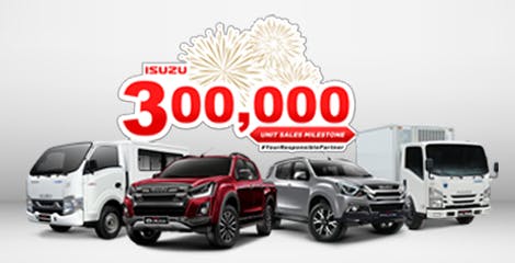 Isuzu PH achieves 300,000-unit sales milestone, vows to continue to provide business solutions image