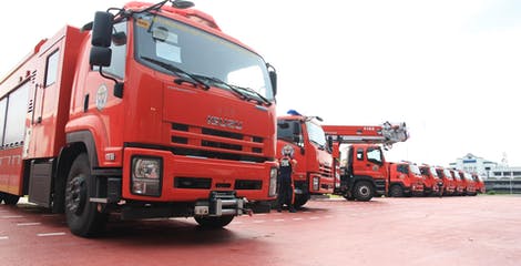 IPC turns over 84 fire trucks to continue its support of the BFP Modernization Program. image