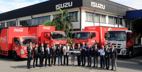 Coca-Cola and Isuzu partner to champion safety and sustainability in fleet operations image