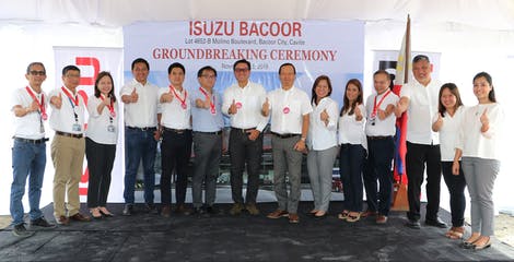 Isuzu Philippines breaks ground in Bacoor City image