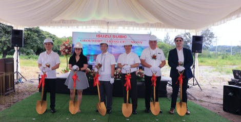 Isuzu Philippines Corporation breaks ground for a new dealership in Subic thumbnail
