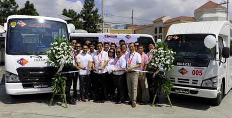Isuzu turns over 24 units of class 2 modern PUVs to Alabang Transport Service Cooperative image