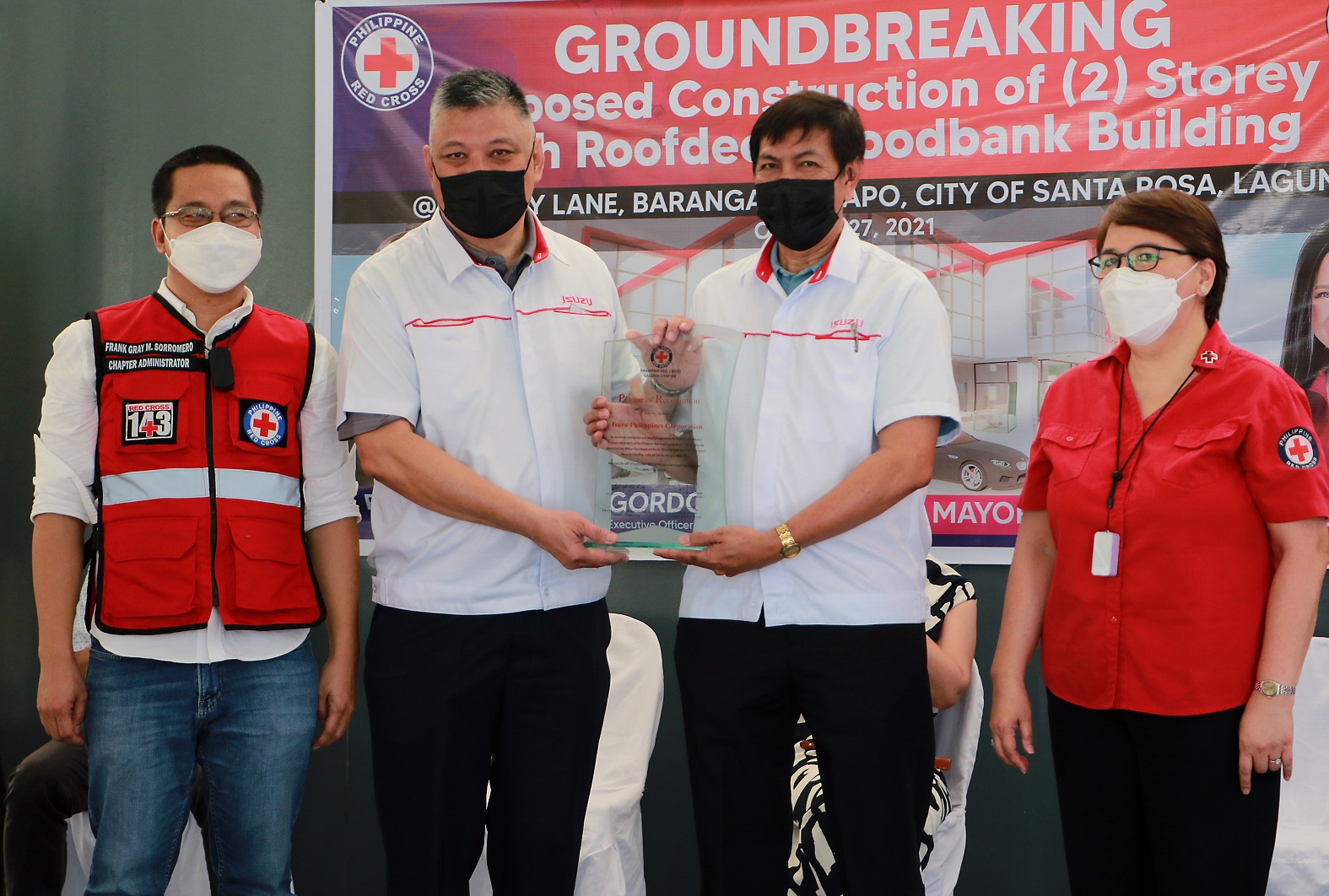 ISUZU PHILIPPINES GIVES BACK TO THE COMMUNITY WITH ISUZU D-MAX DONATION TO PHILIPPINE RED CROSS image