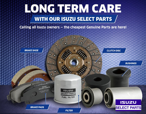Isuzu Select Parts Pricelist thumbnail
