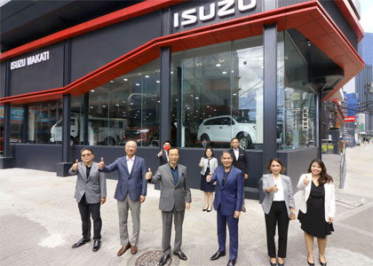 ISUZU MAKATI OPEN NEW IOS DEALER FACILITY image