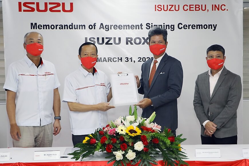Isuzu PH, Isuzu Cebu Inc. signed contract formally opening Roxas dealership image