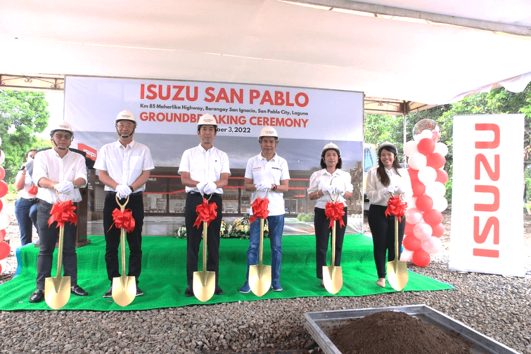 Isuzu Philippines and Gencars break ground for bigger and improved Isuzu San Pablo image