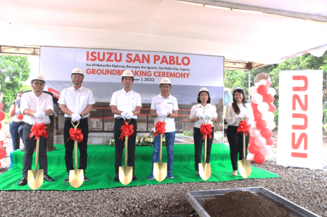 Isuzu Philippines and Gencars break ground for bigger and improved Isuzu San Pablo thumbnail