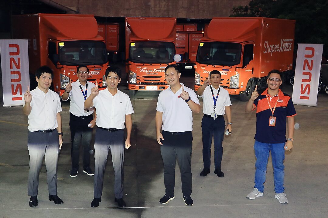 Isuzu Philippines completes unit turnover to Shopee Philippines image