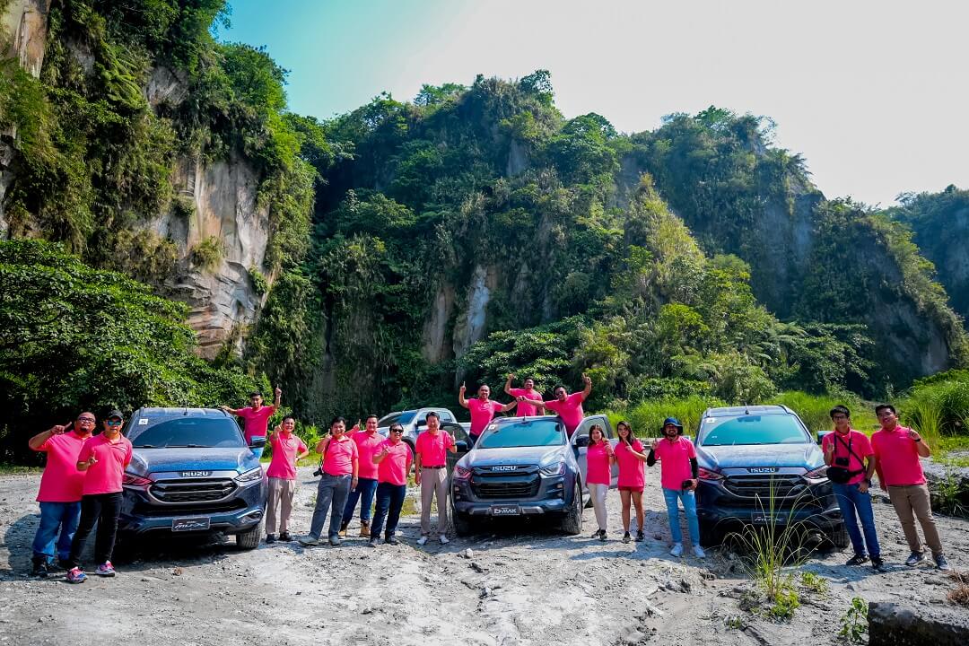 Isuzu demonstrates ADAS and 4x4 capability in recent drive image