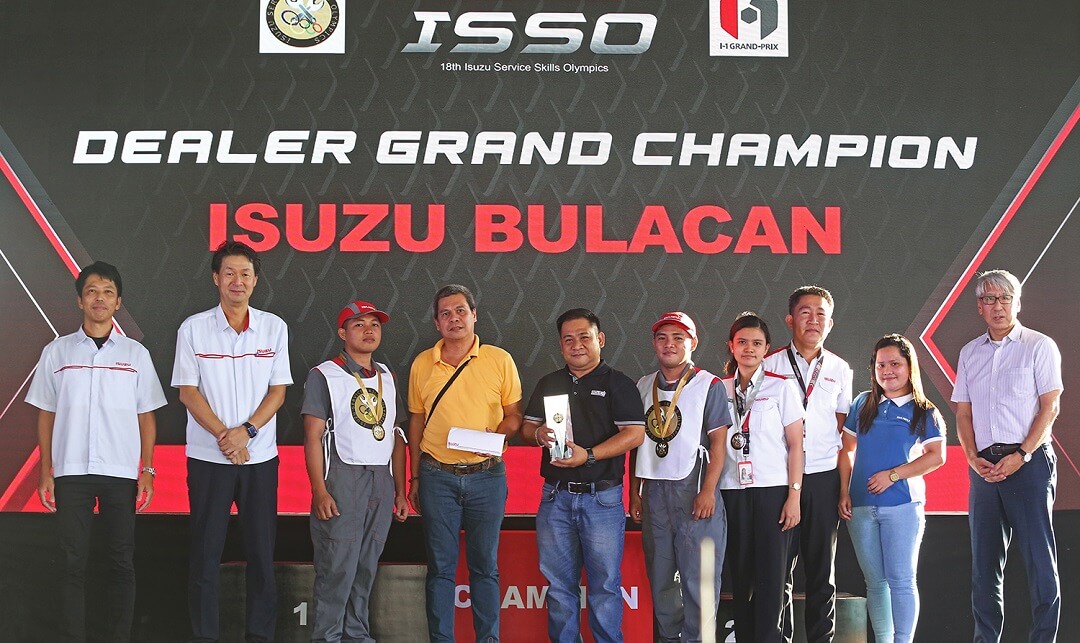 Isuzu Bulacan tops 18th Isuzu Service Skills Olympics image