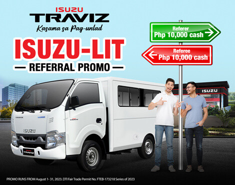 Isuzu-lit Referral Promo thumbnail