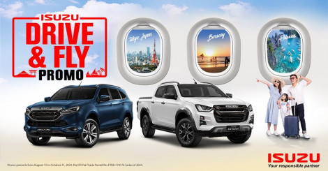 Isuzu treats customers with Drive & Fly, VIP Promos thumbnail