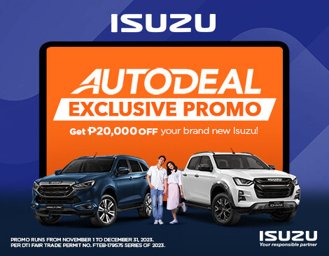 AutoDeal Exclusive Promo for D-MAX and mu-X thumbnail