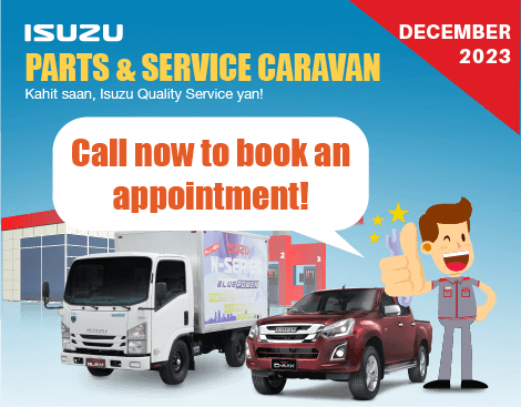 December 2023 Isuzu Parts & Service Caravan promo thumbnail