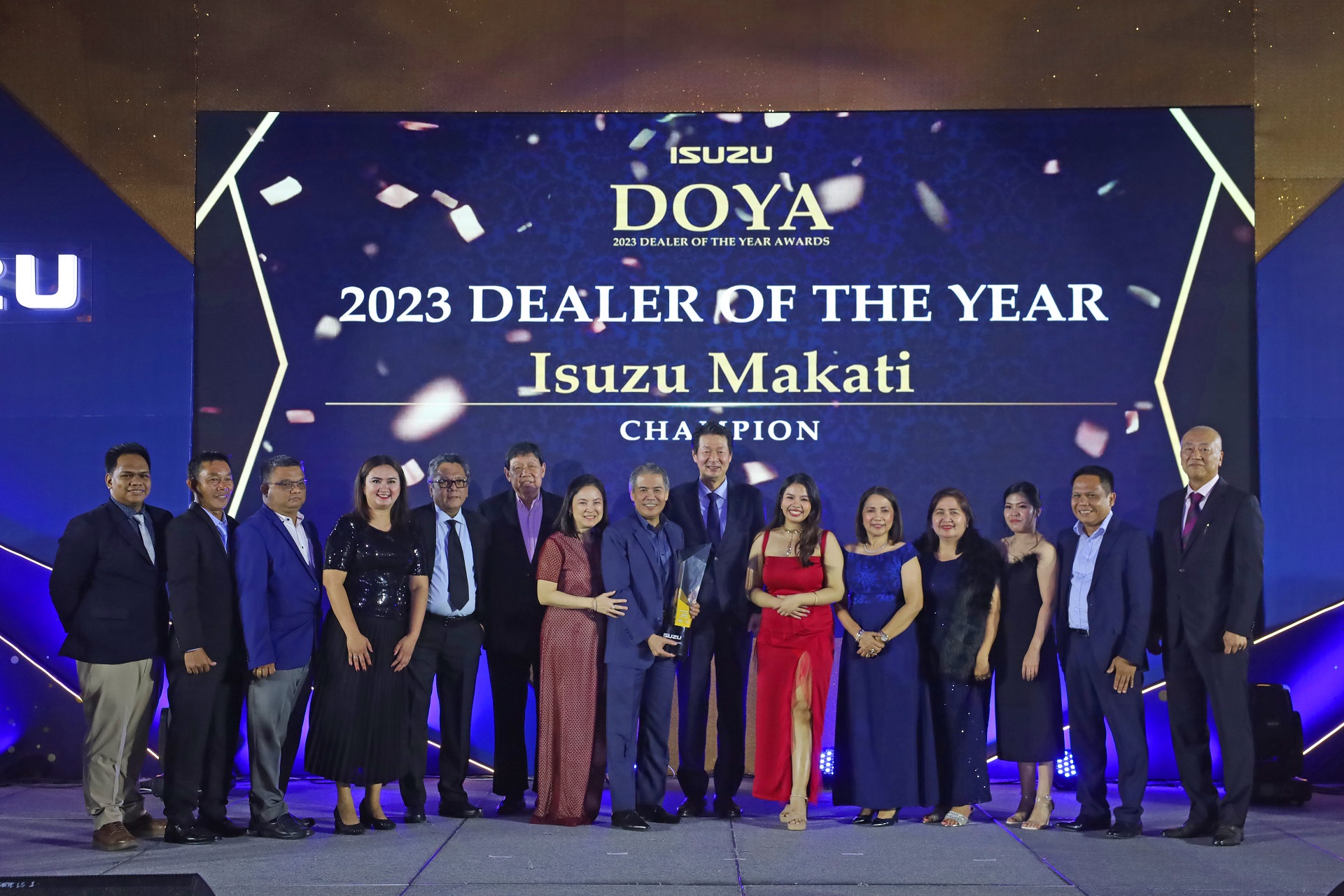 Isuzu Makati achieves back-to-back victory at annual Dealer of the Year Awards image
