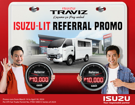 ISUZU-LIT REFERRAL PROMO thumbnail