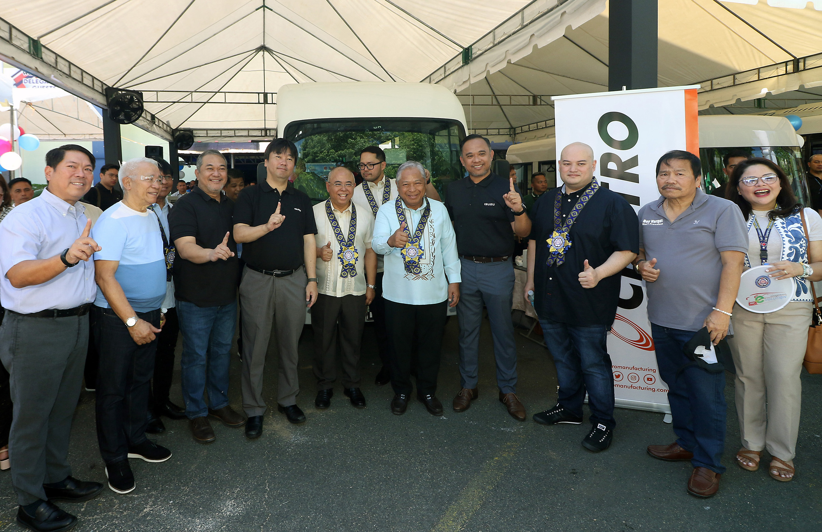 Isuzu Philippines showcases NLR77 PUV at the 2024 LTO Motor Show image