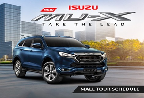 Isuzu 2024 mu-X Mall Tour Schedule image