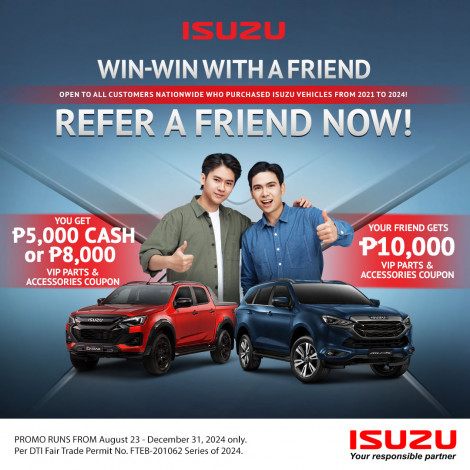 Isuzu Refer-A-Friend Promo thumbnail