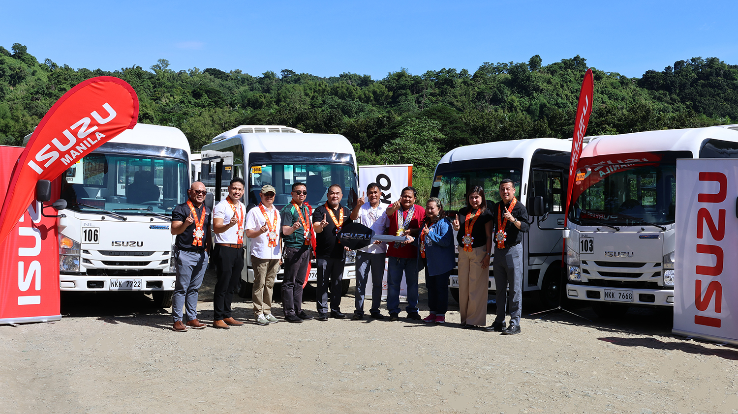 Isuzu Philippines delivers 10 new modern PUVs to Lungsod Silangan Transport Cooperative in Antipolo image