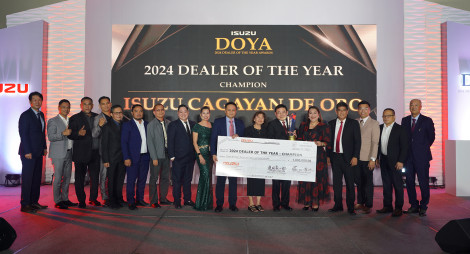 Isuzu Philippines recognizes top dealers at the 2024 Isuzu Dealer of the Year Awards thumbnail