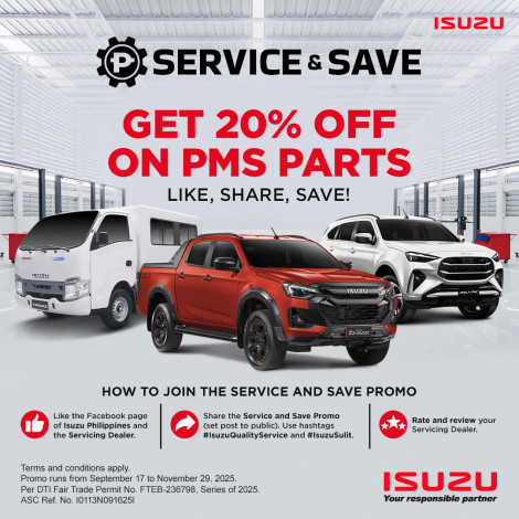 Isuzu Service and Save Promo thumbnail