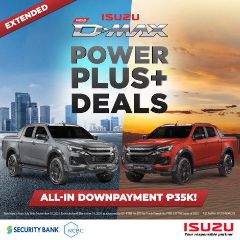 ISUZU D-MAX POWER PLUS DEALS PROMO thumbnail