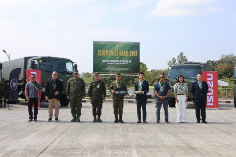 Isuzu Philippines Supports Philippine Army Modernization with 205 New Trucks thumbnail