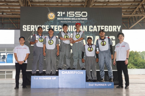 Mastering Skills, Leading the Future: Isuzu PH continues to  elevate aftersales service through annual Skills Olympics thumbnail