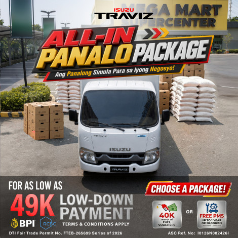 ISUZU TRAVIZ ALL-IN PANALO PACKAGE thumbnail