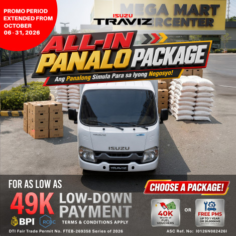 ISUZU TRAVIZ ALL-IN PANALO PACKAGE (BPI & RCBC) thumbnail