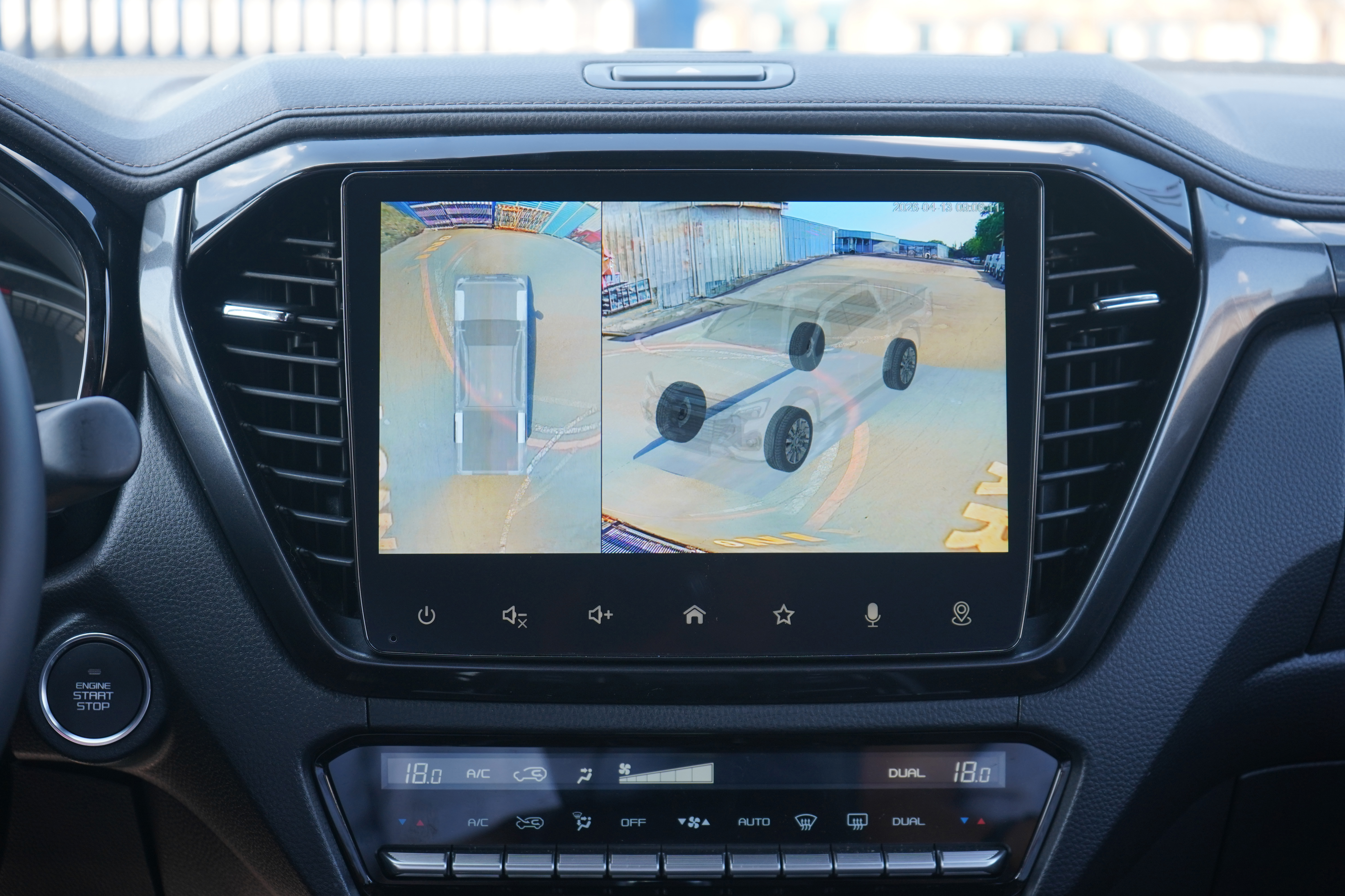 New High-Definition Around View Monitor with Underbody View