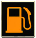 Low Fuel Warning Light